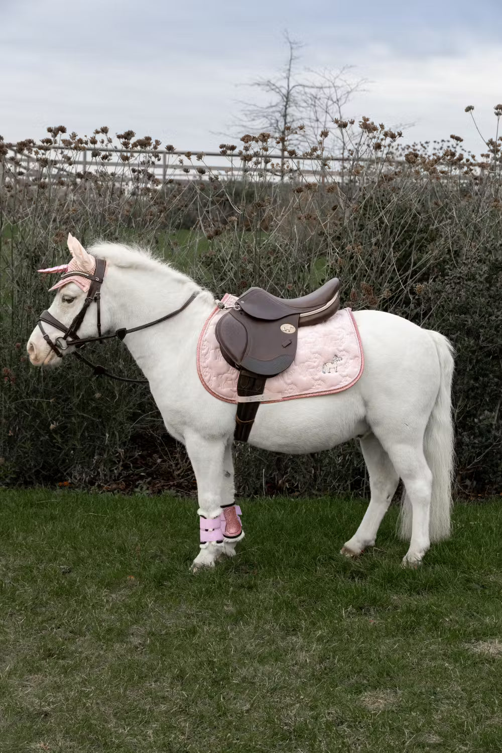 Tapis de selle Licorne pailleté MIXTE - Kentucky