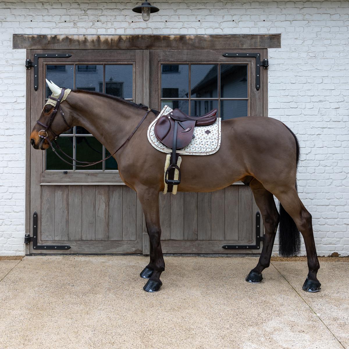 Tapis de selle Velvet Horse printing MIXTE - KENTUCKY