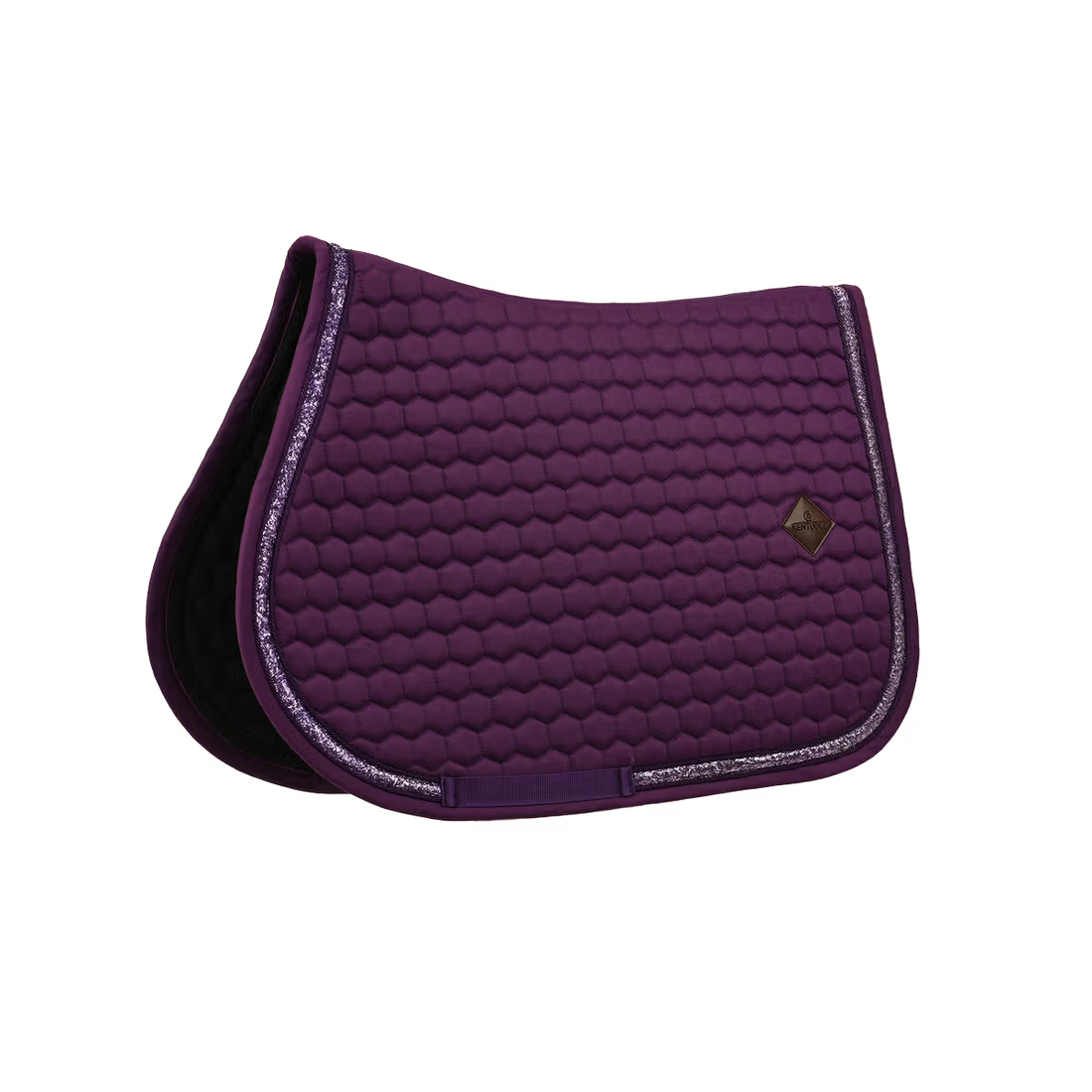 Tapis de selle Glitter Band MIXTE Violet - Kentucky