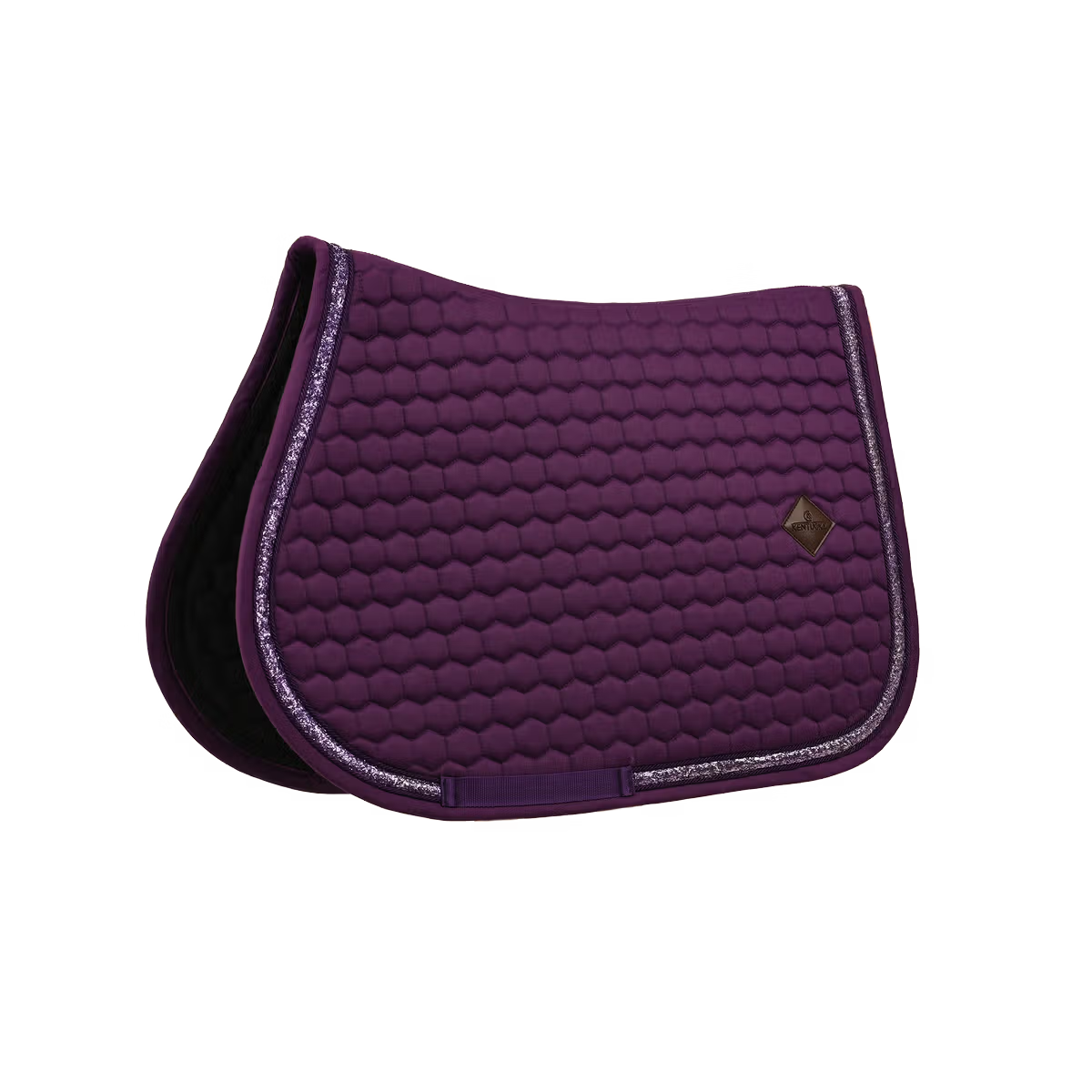 Tapis de selle Glitter Band MIXTE Violet - Kentucky