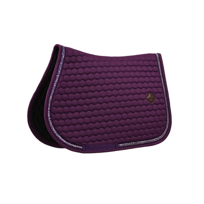 Tapis de selle Glitter Band MIXTE Violet - Kentucky