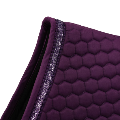 Tapis de selle Glitter Band MIXTE Violet - Kentucky