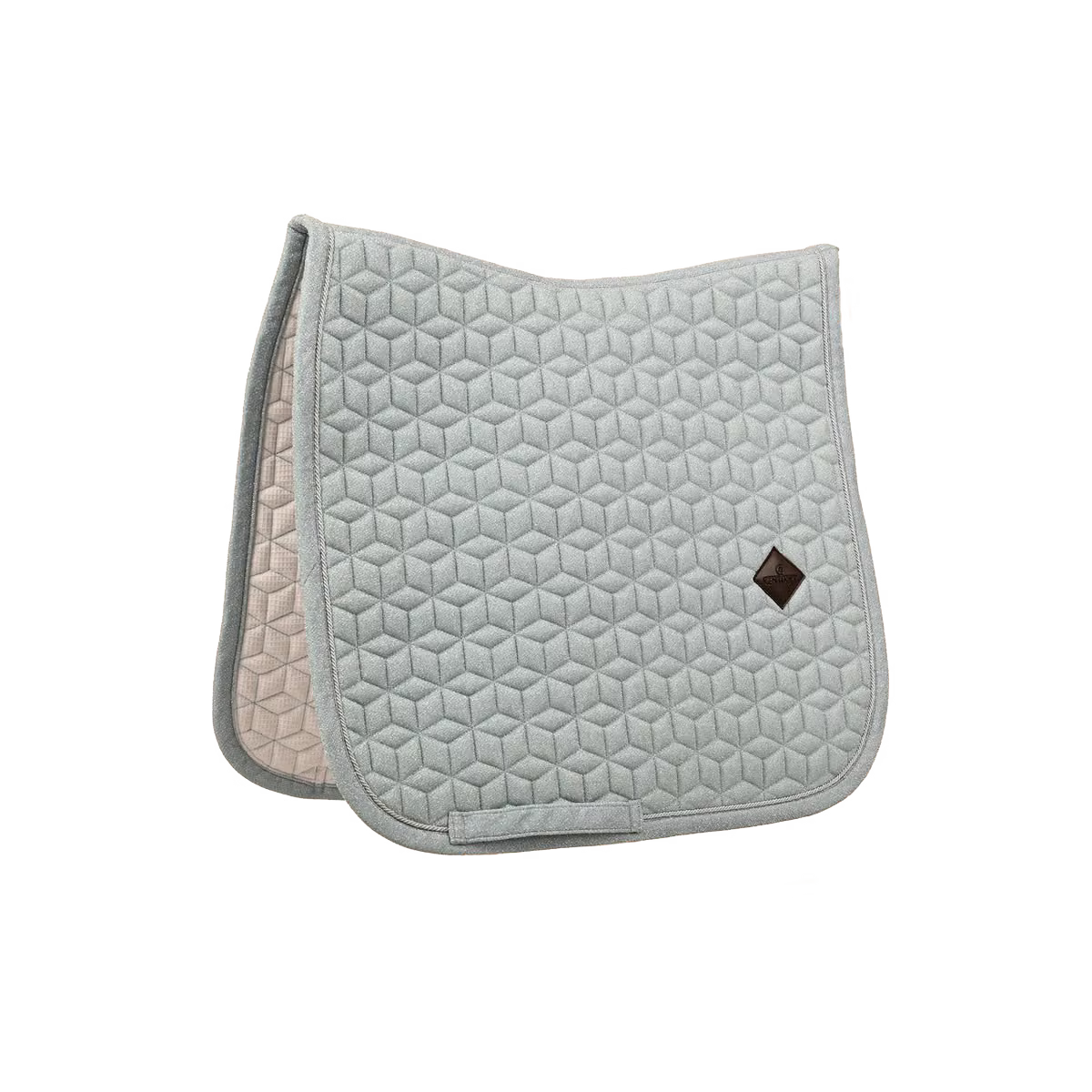 Tapis de selle Sparkling Bleu clair DRESSAGE - Kentucky