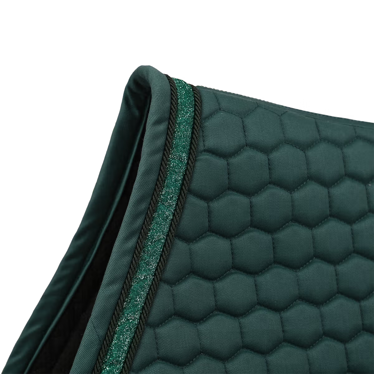 Tapis de selle Glitter Band MIXTE Vert - Kentucky