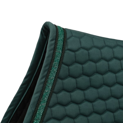 Tapis de selle Glitter Band MIXTE Vert - Kentucky