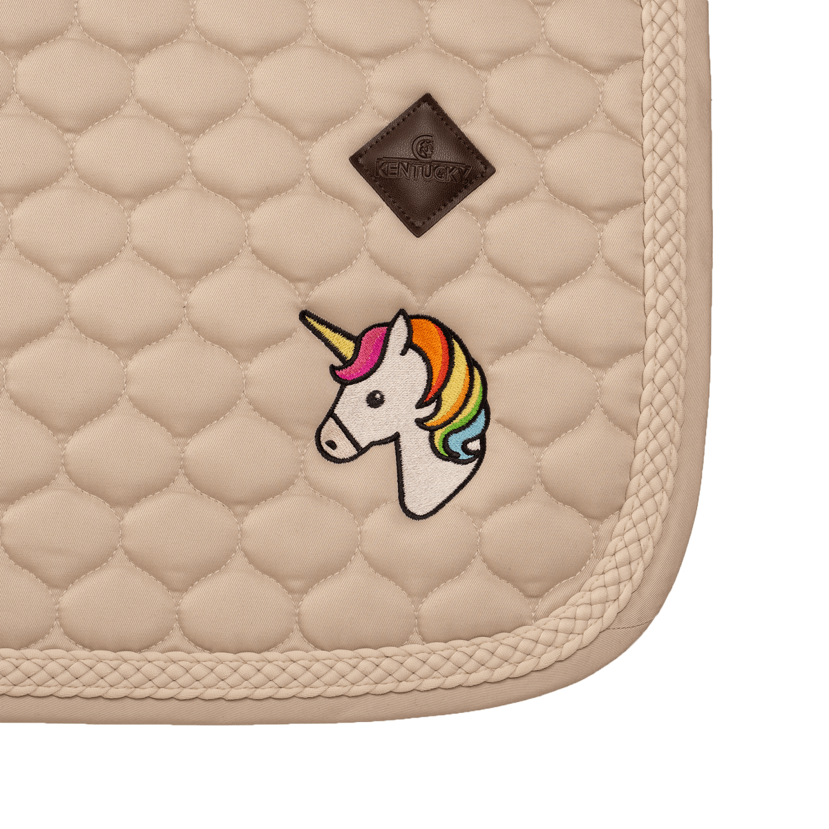 Tapis de selle Plaited cord Licorne MIXTE - KENTUCKY