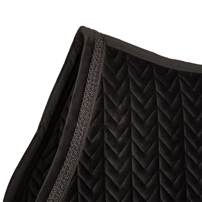 Tapis de selle Velvet Fishbone Plaited Glitter Rope MIXTE - Kentucky