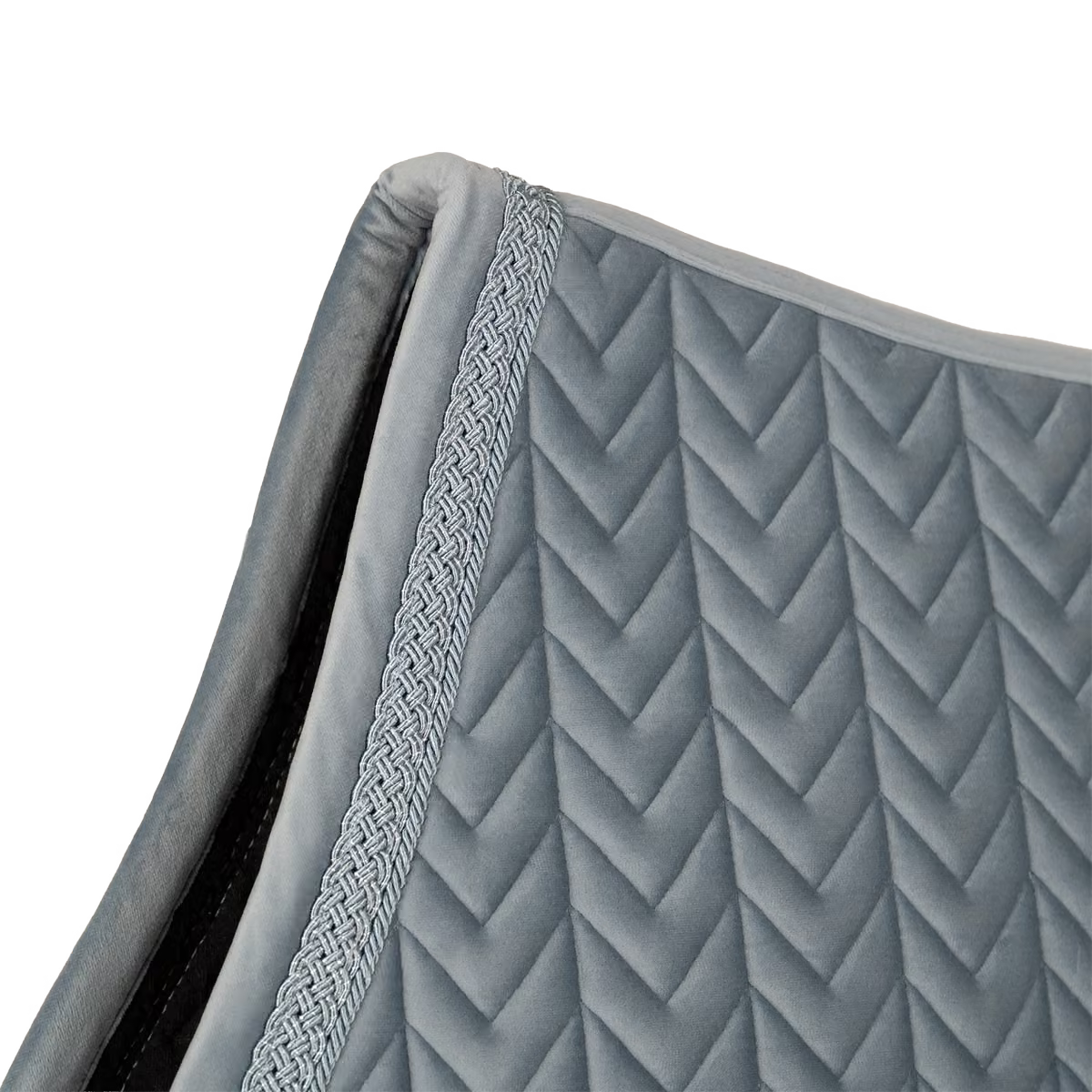 Tapis de selle Velvet Fishbone Plaited Glitter Rope MIXTE - Kentucky
