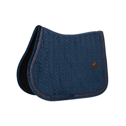 Tapis de selle Velvet Fishbone Plaited Glitter Rope MIXTE - Kentucky