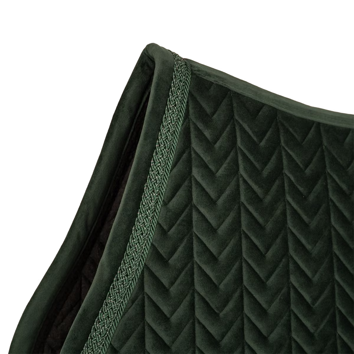 Tapis de selle Velvet Fishbone Plaited Glitter Rope MIXTE - Kentucky