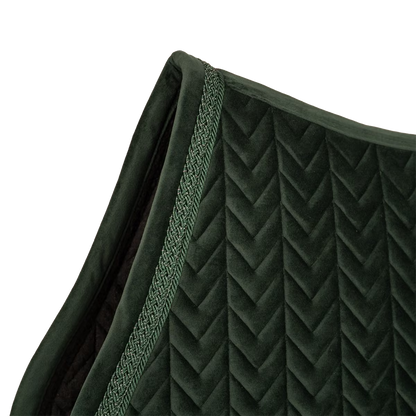 Tapis de selle Velvet Fishbone Plaited Glitter Rope MIXTE - Kentucky