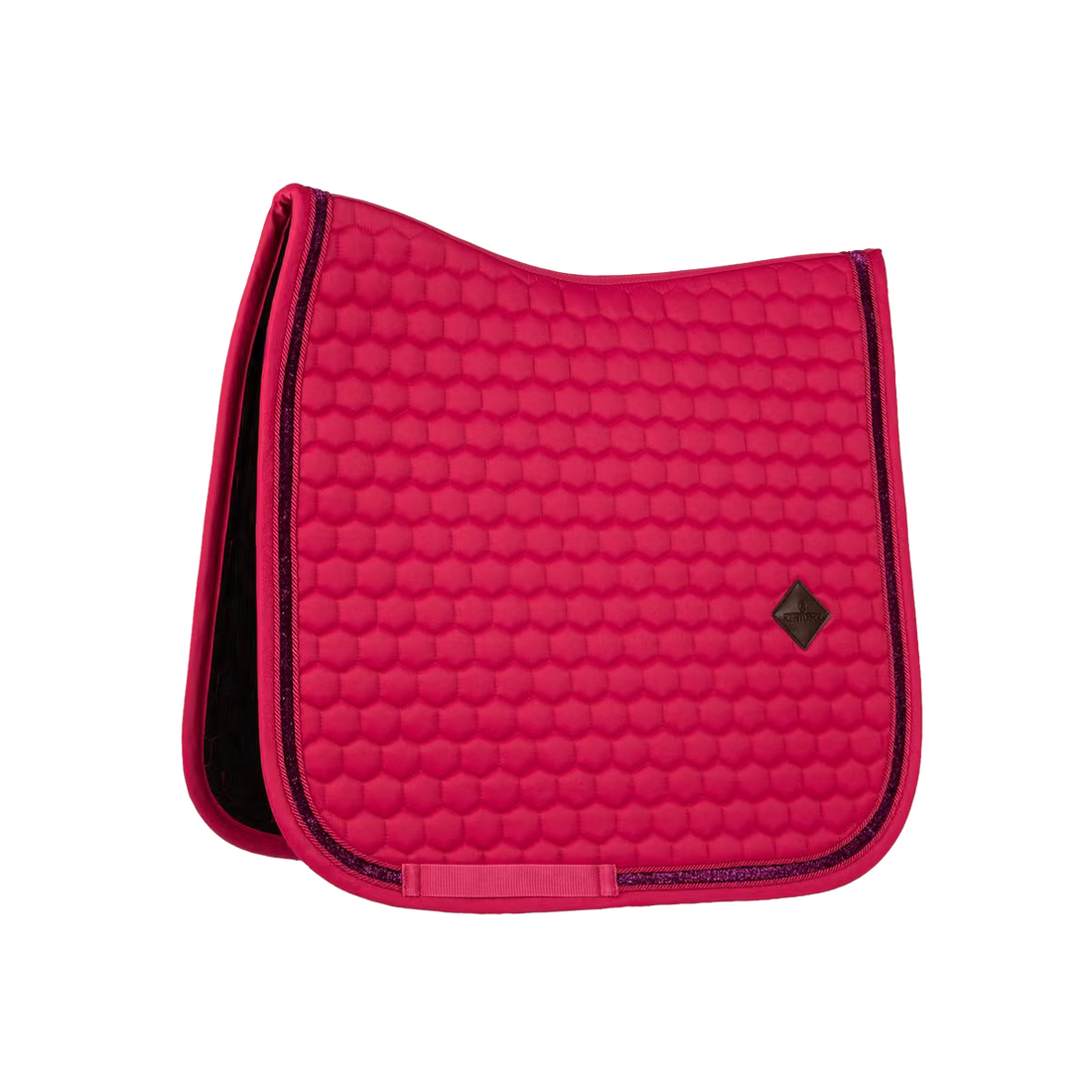 Tapis de selle Glitter Band Dressage Fuschia - Kentucky