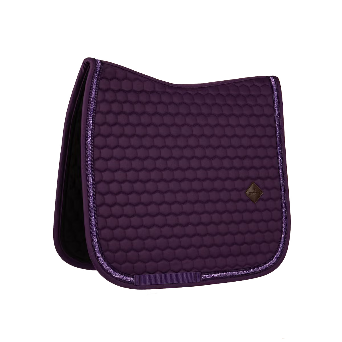 Tapis de selle Glitter Band Dressage Violet - Kentucky