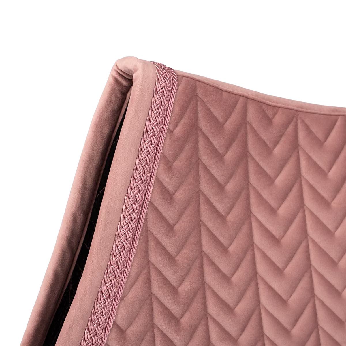Tapis de selle Velvet Fishbone Plaited Glitter Rope MIXTE - Kentucky