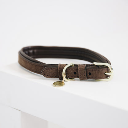 Collier pour chien Velvet Leather - Kentucky