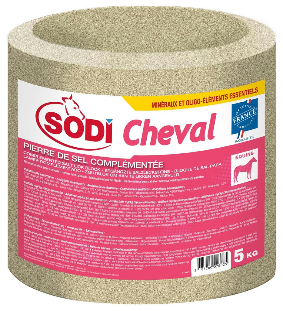 Bloc Aliment minéral Sodicheval - SODI