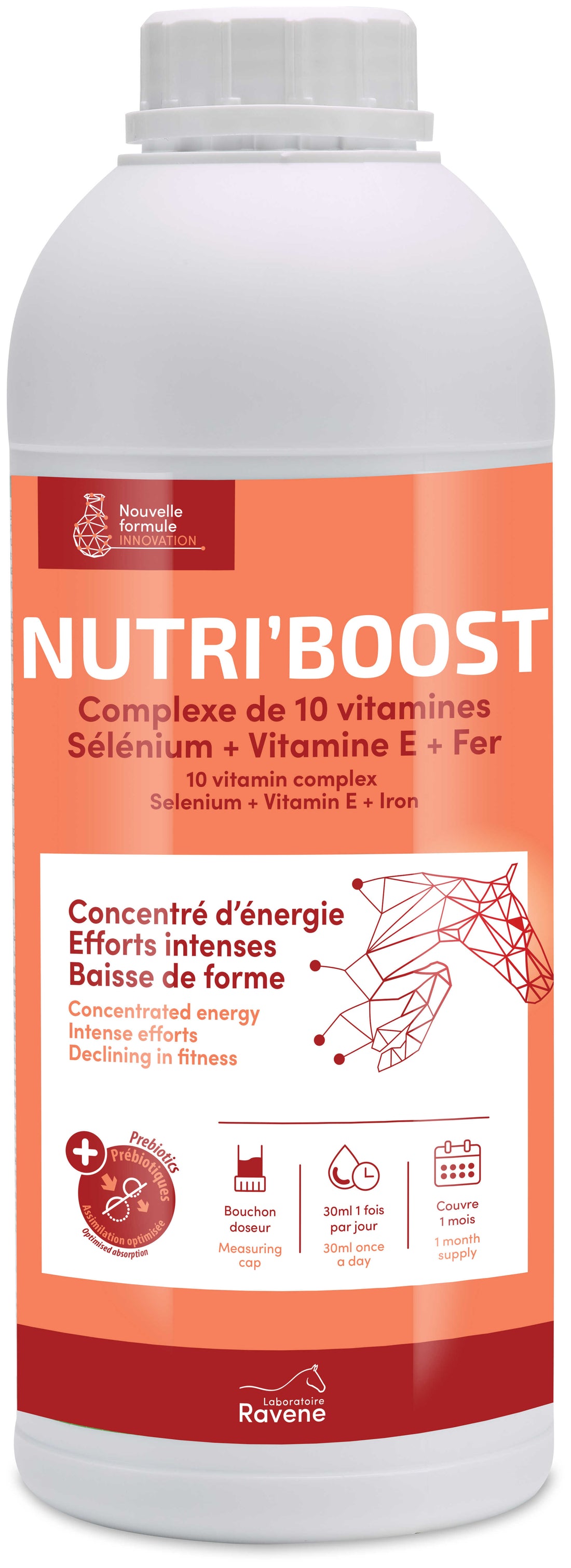 Nutri Boost Complément alimentaire pour la forme - Ravene
