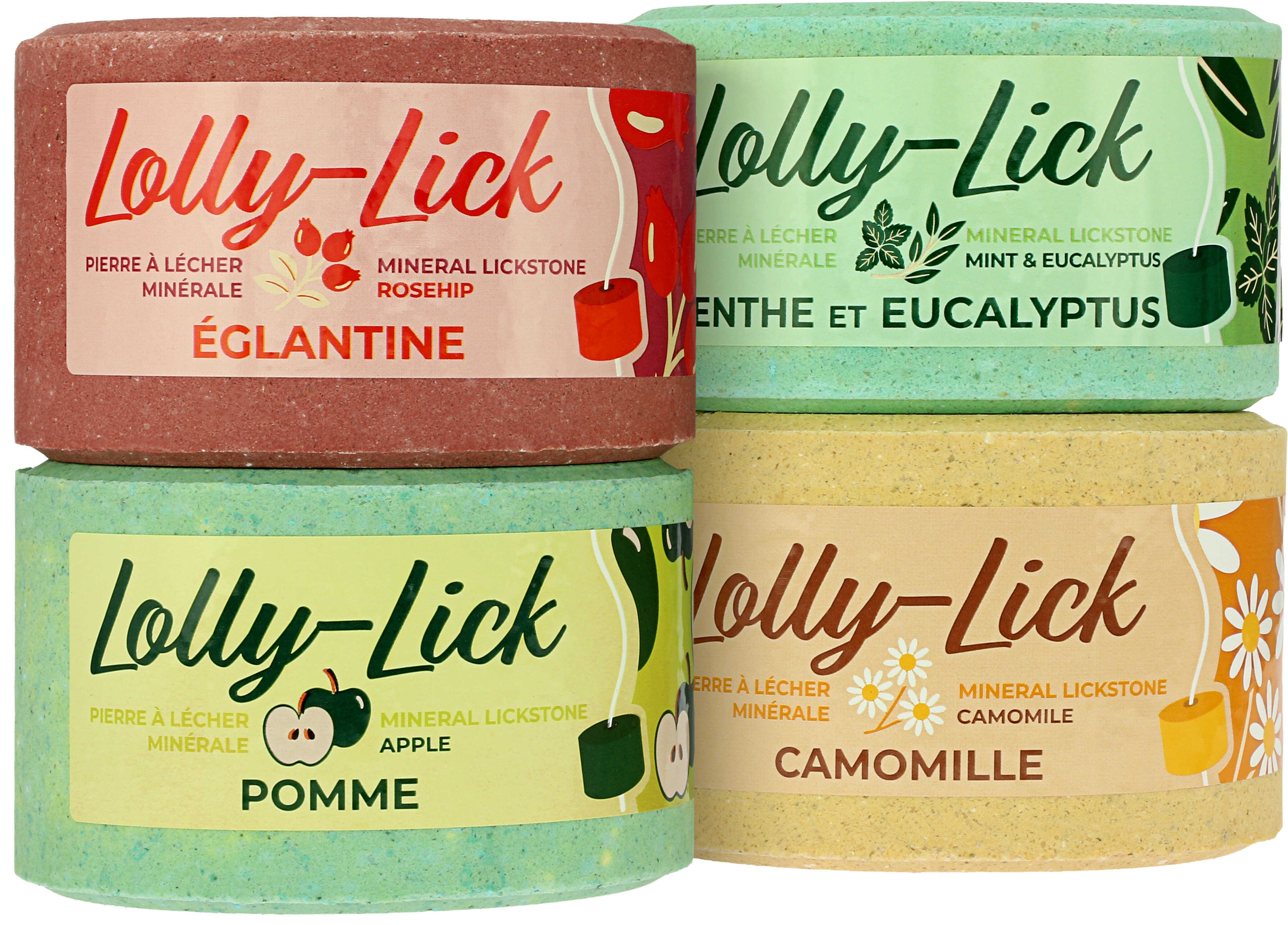 Pierre à sel Lolly Lick Églantine - Hippotonic
