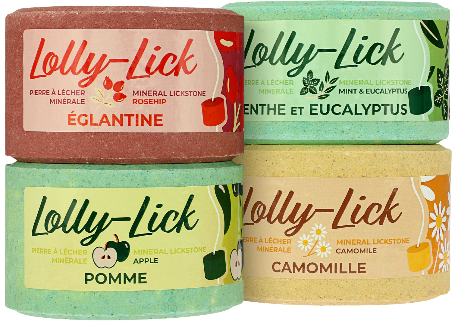 Pierre à sel Lolly Lick Pomme - Hippotonic