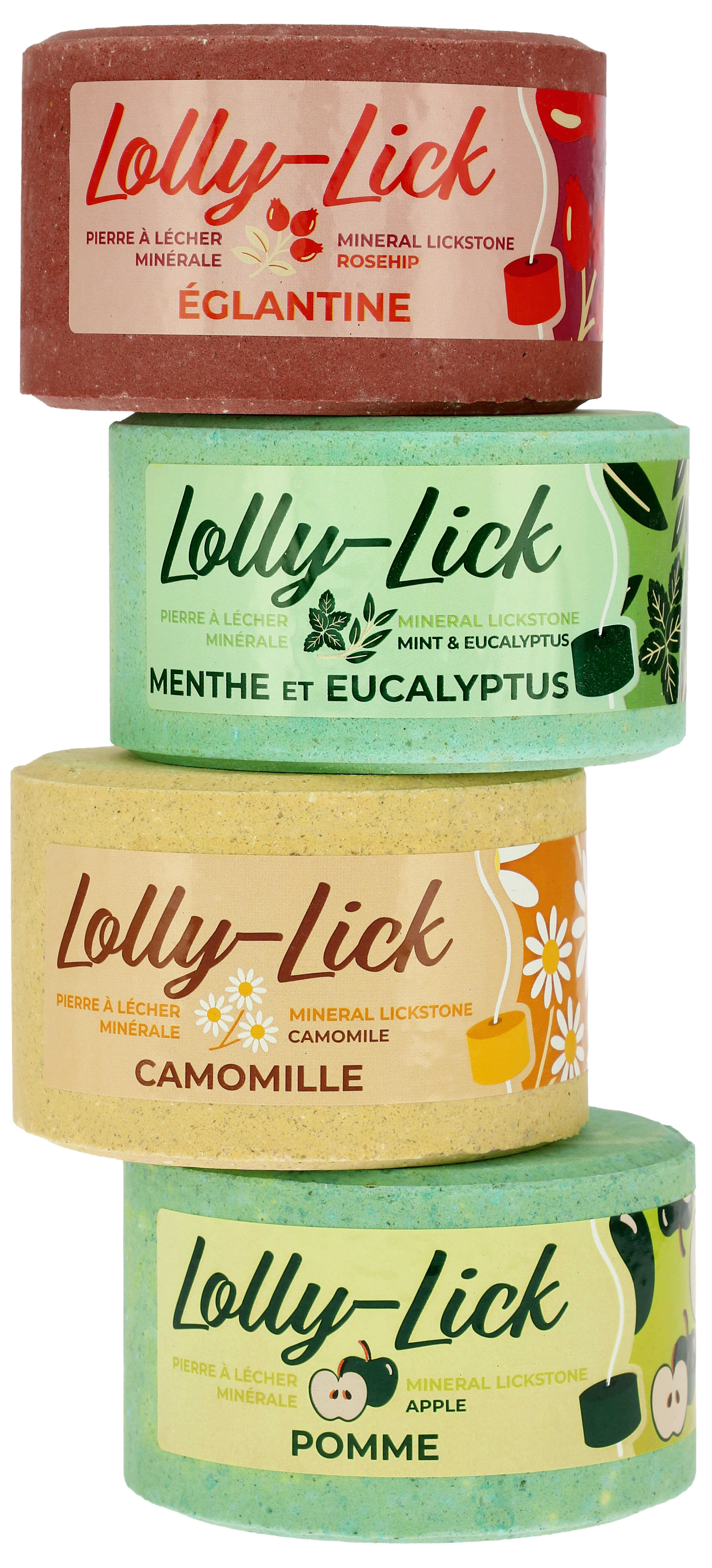 Pierre à sel Lolly Lick Pomme - Hippotonic