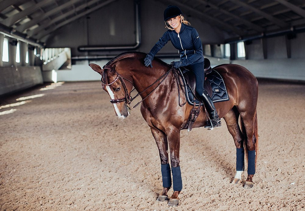 Tapis de selle Equestrian Stockholm - MIDNIGHT BLUE