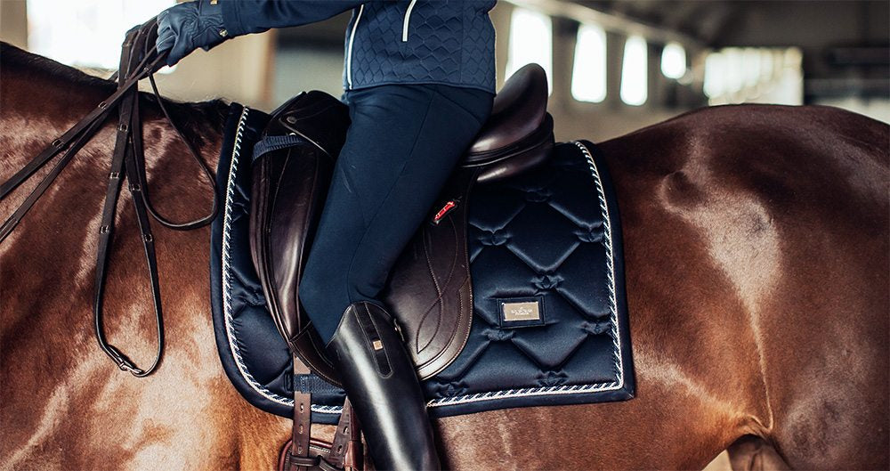 Tapis de selle Equestrian Stockholm - MIDNIGHT BLUE
