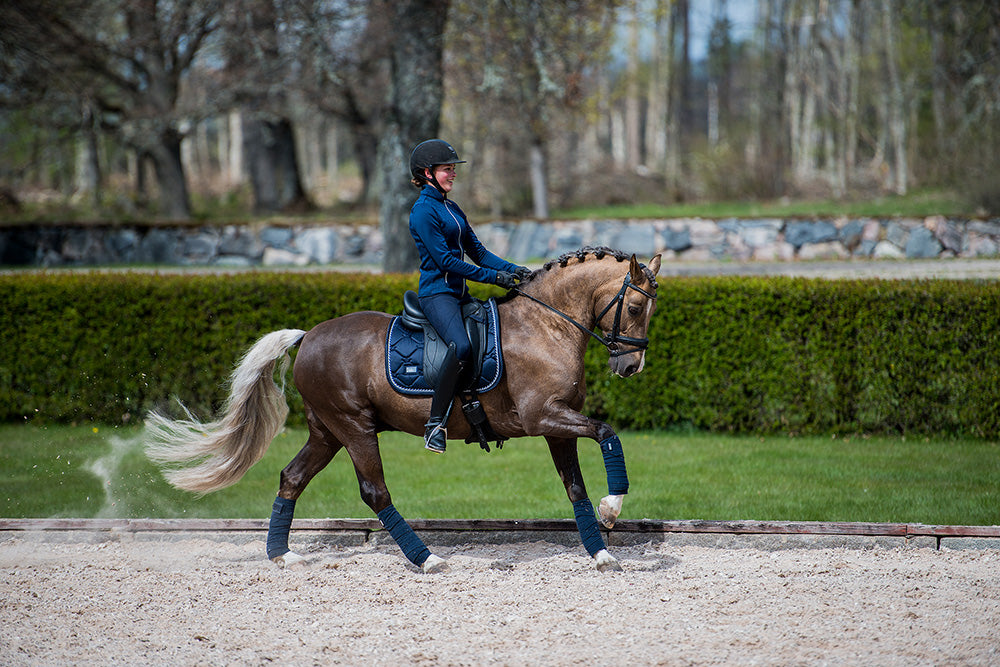 Tapis de selle Equestrian Stockholm - MIDNIGHT BLUE