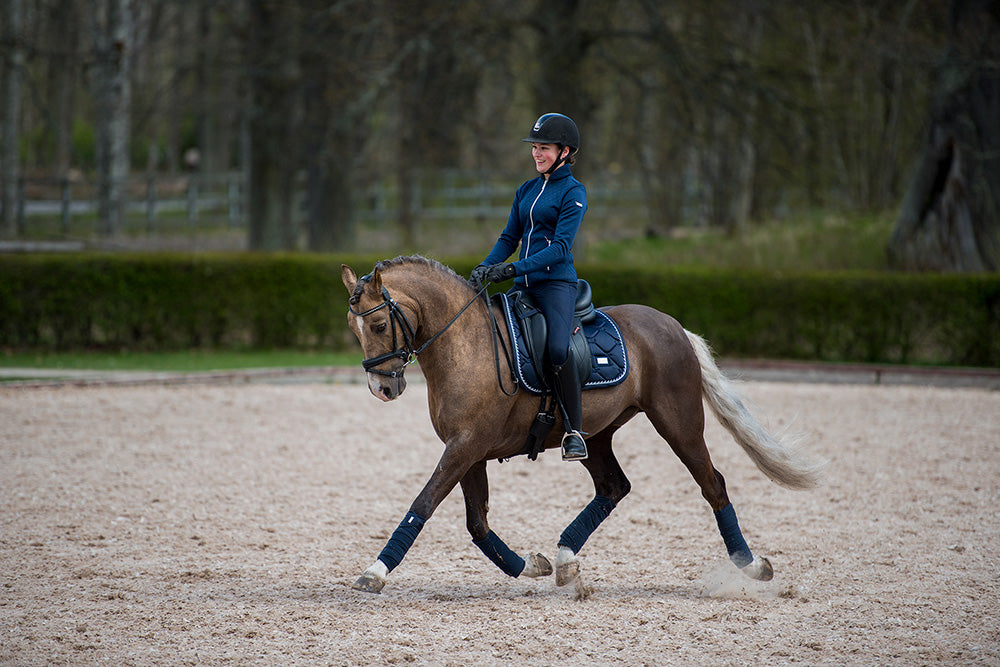 Tapis de selle Equestrian Stockholm - MIDNIGHT BLUE