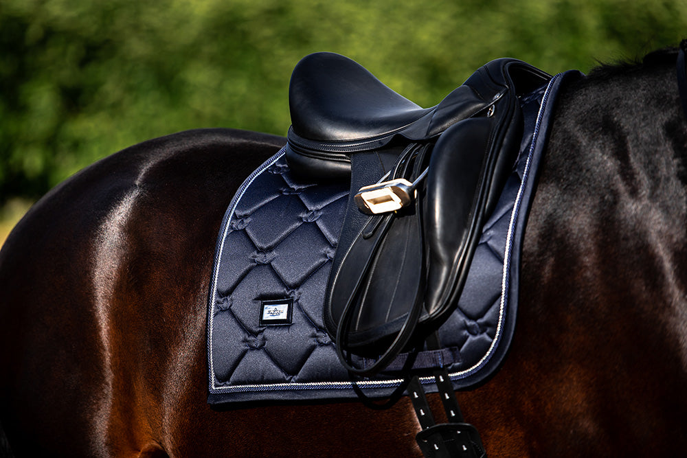 Tapis de selle Equestrian Stockholm - MIDNIGHT BLUE