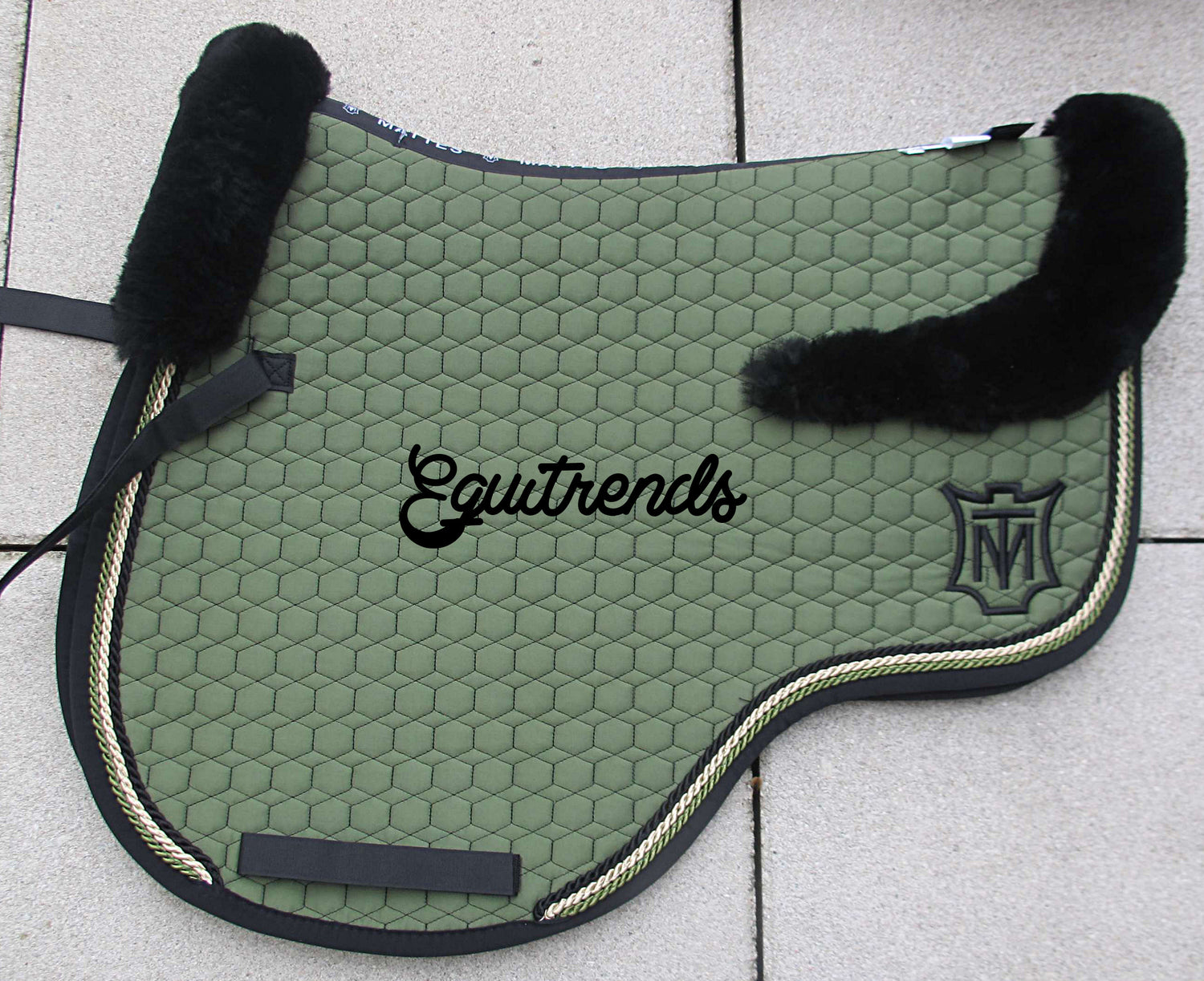 Tapis Mattes - Eurofit Olive mouton noir