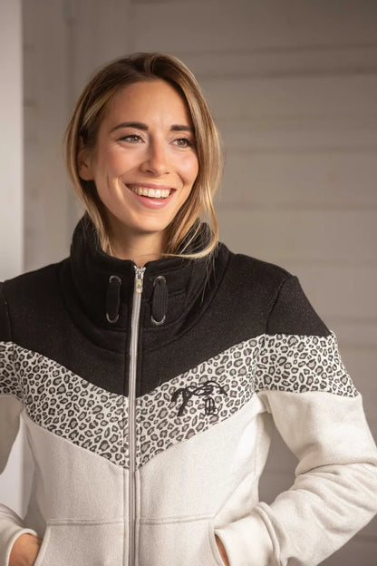 Sweat zippé Leonative - PENELOPE COLLECTION