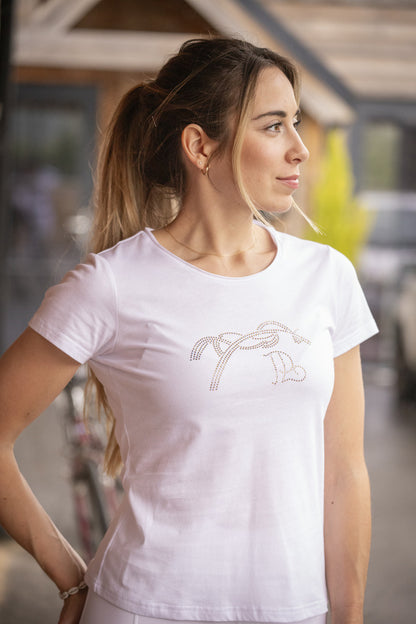T-shirt Iconic Strass - Penelope Collection