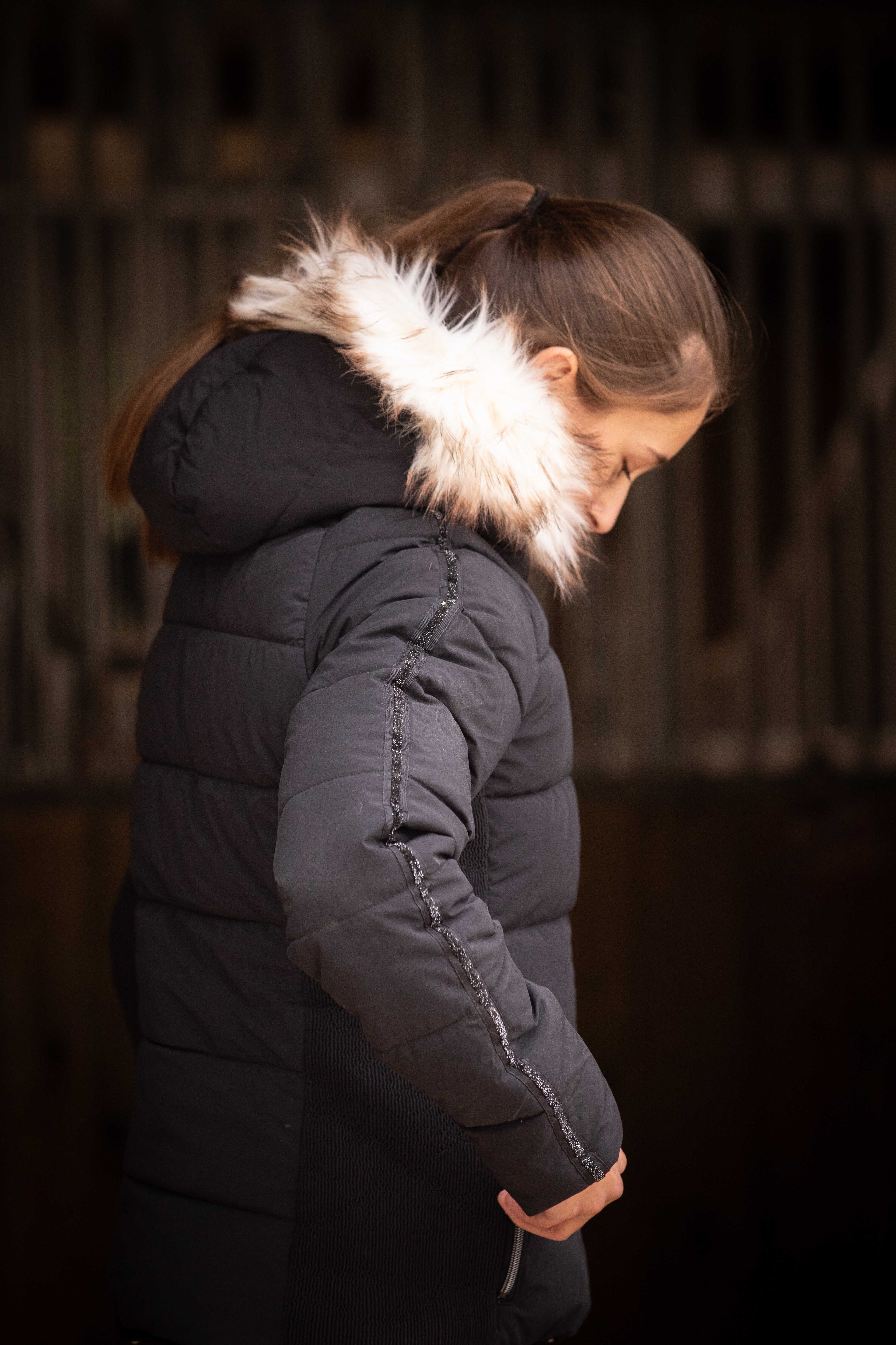 Blouson Louxy noir - Penelope Collection