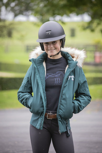 Casque visière large mat - Penelope Collection