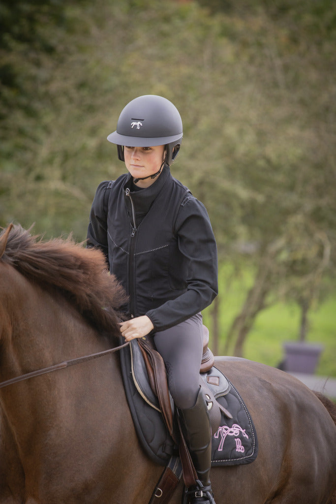 Casque visière large mat - Penelope Collection