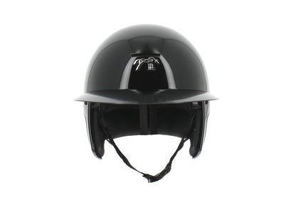 Casque visière large brillant - Penelope Collection
