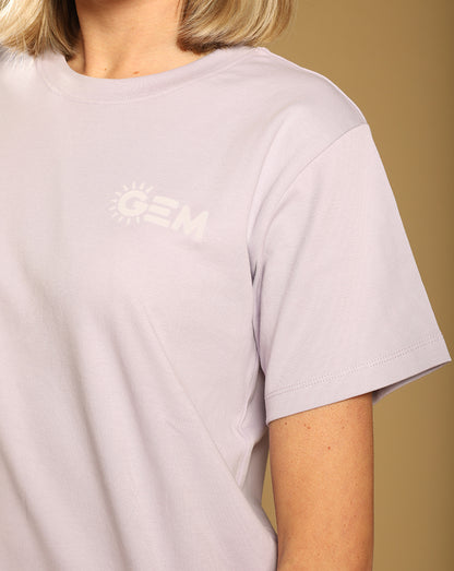 Tee-shirt Sunshine Lilas - GEM