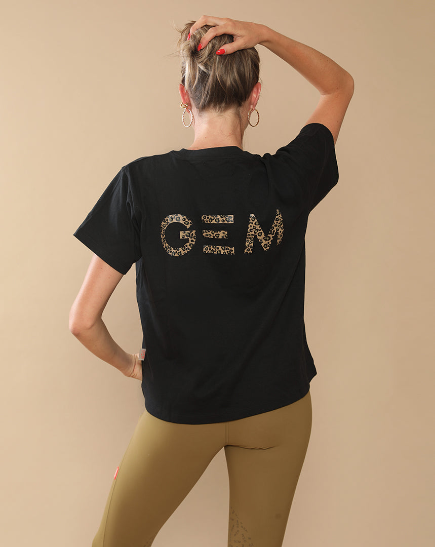 T-shirt ECLAIR noir - GEM