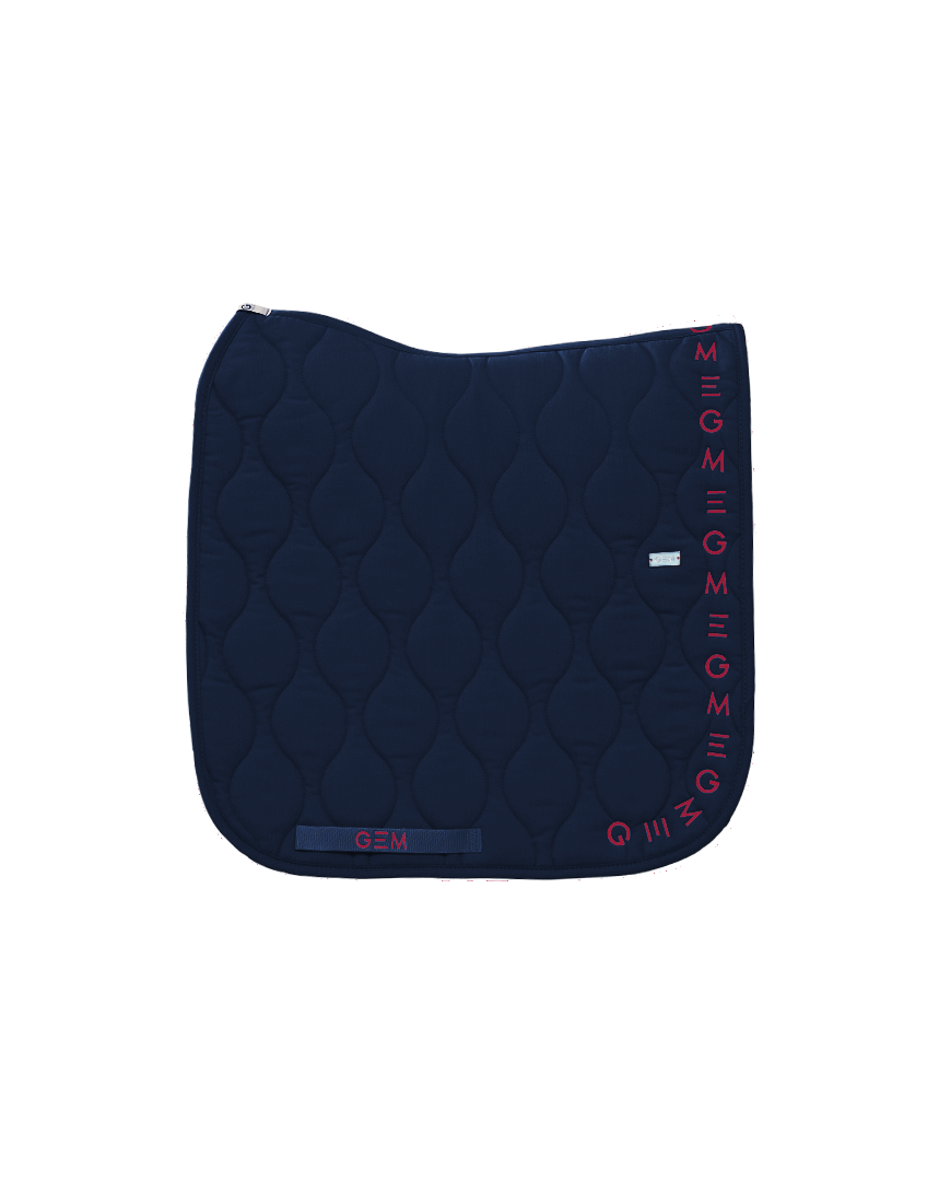 Tapis de selle Essentiel Bleu marine Dressage – GEM