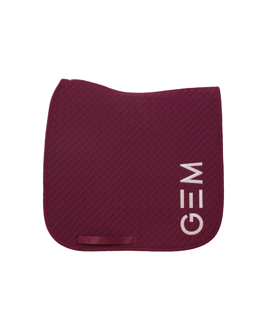 Tapis de selle TEN Bordeaux Dressage - GEM