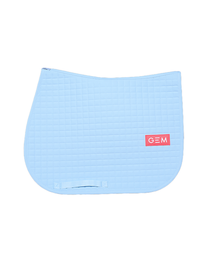 Tapis de selle Obstacle LEO Bleu ciel - GEM