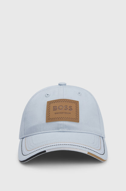 Casquette Vintage Patch cuir - Boss Equestrian