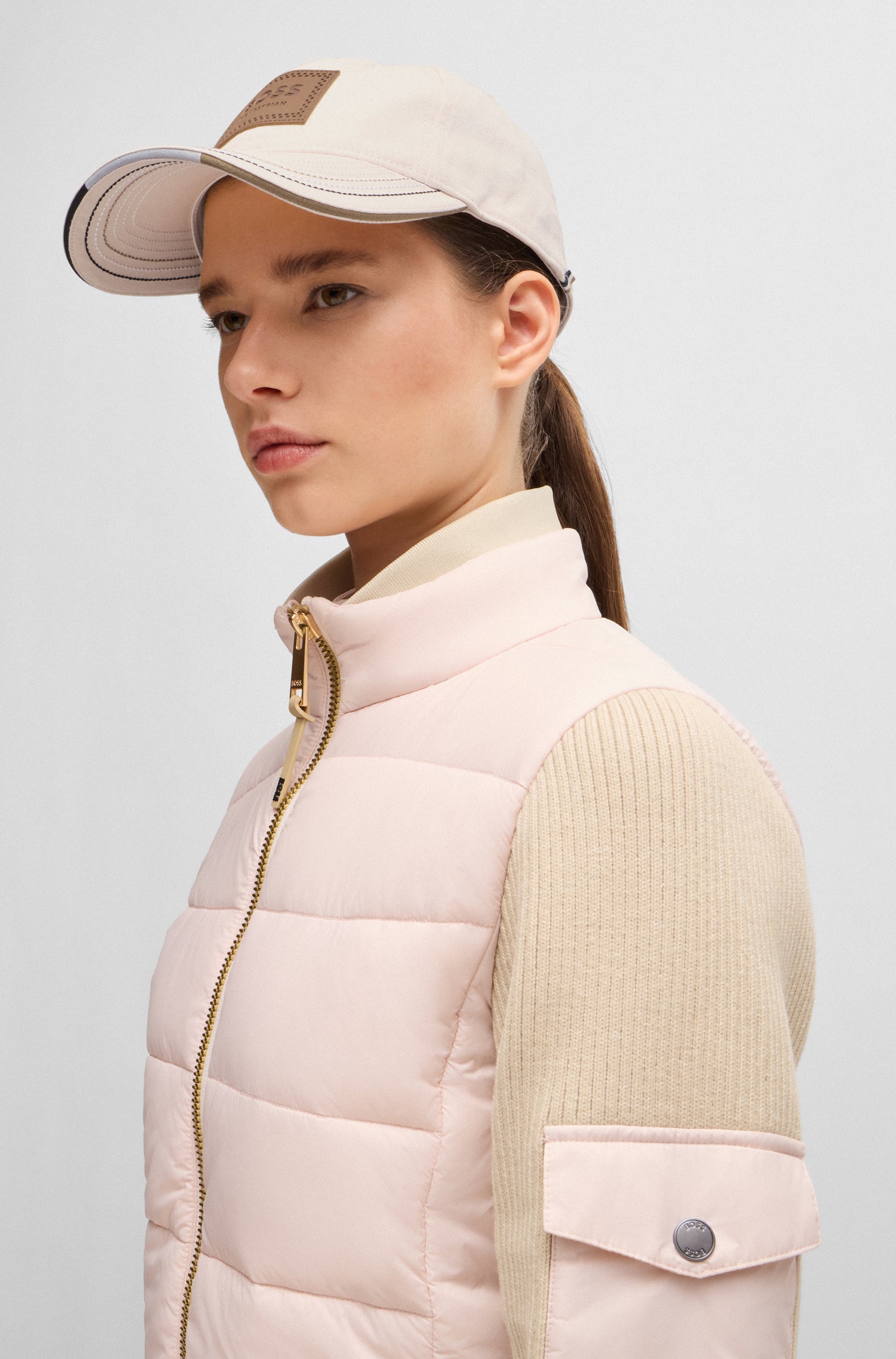Casquette Vintage Patch cuir - Boss Equestrian