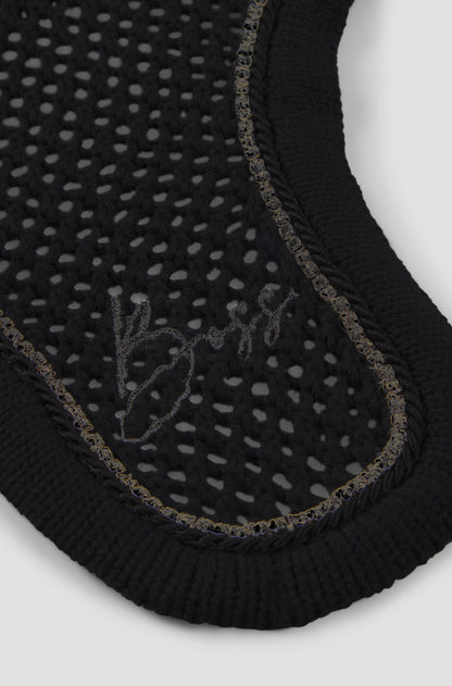 Bonnet anti-mouches Glitter Noir - Boss Equestrian