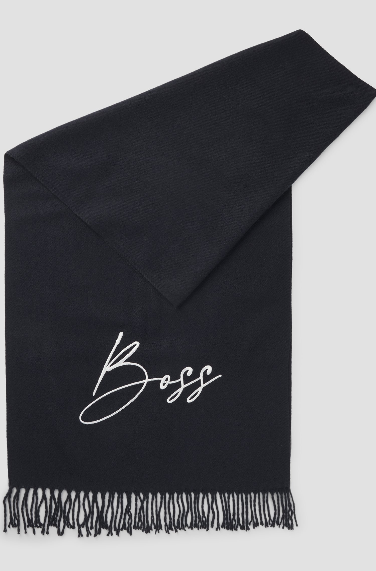 Echarpe Logo Bleu marine- Boss Equestrian