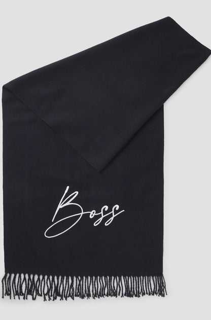 Echarpe Logo Bleu marine- Boss Equestrian