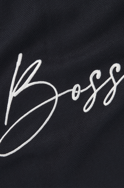 Echarpe Logo Bleu marine- Boss Equestrian