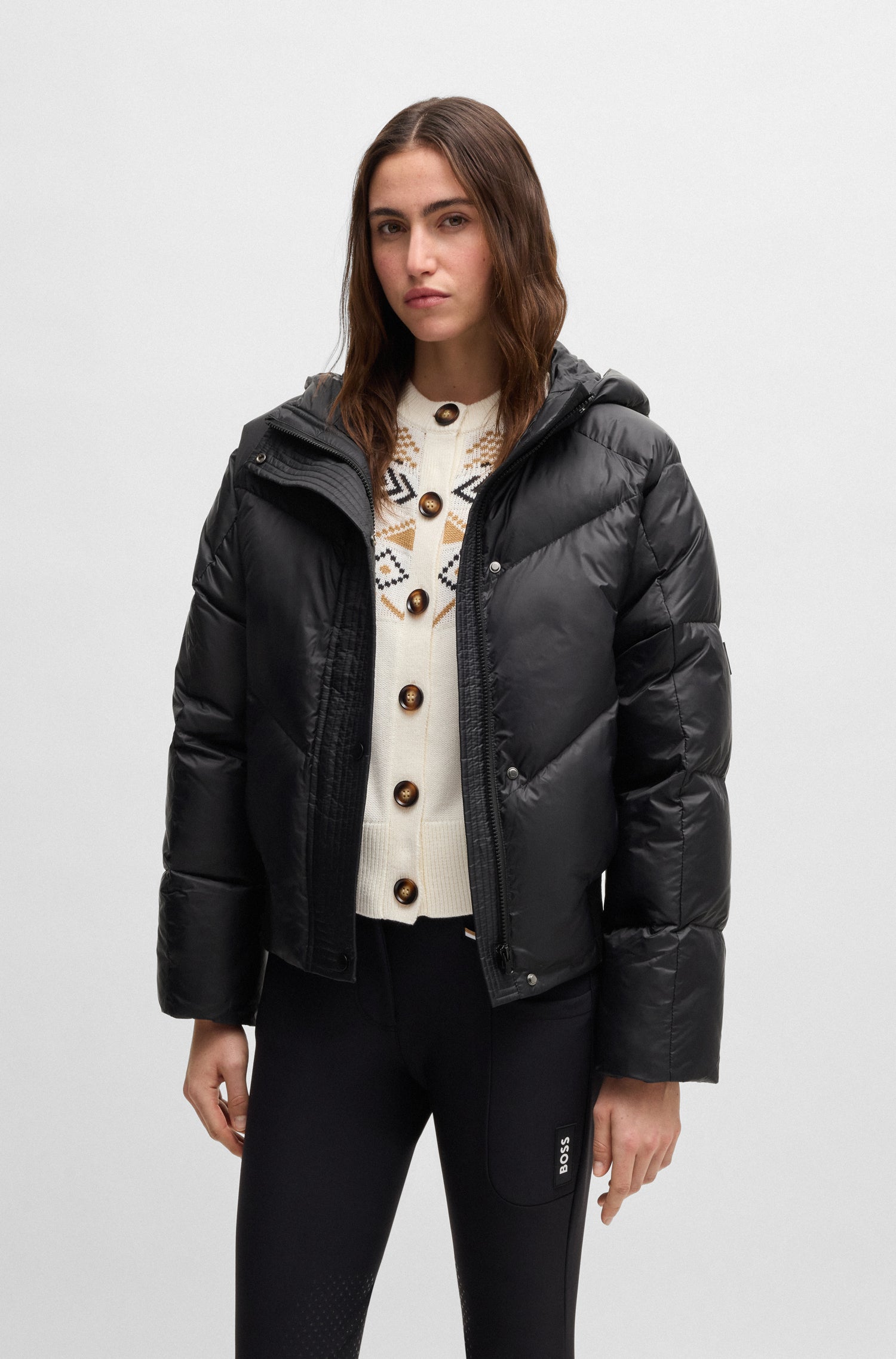 Veste Bomber Marsha Puffer Jacke - Boss Equestrian