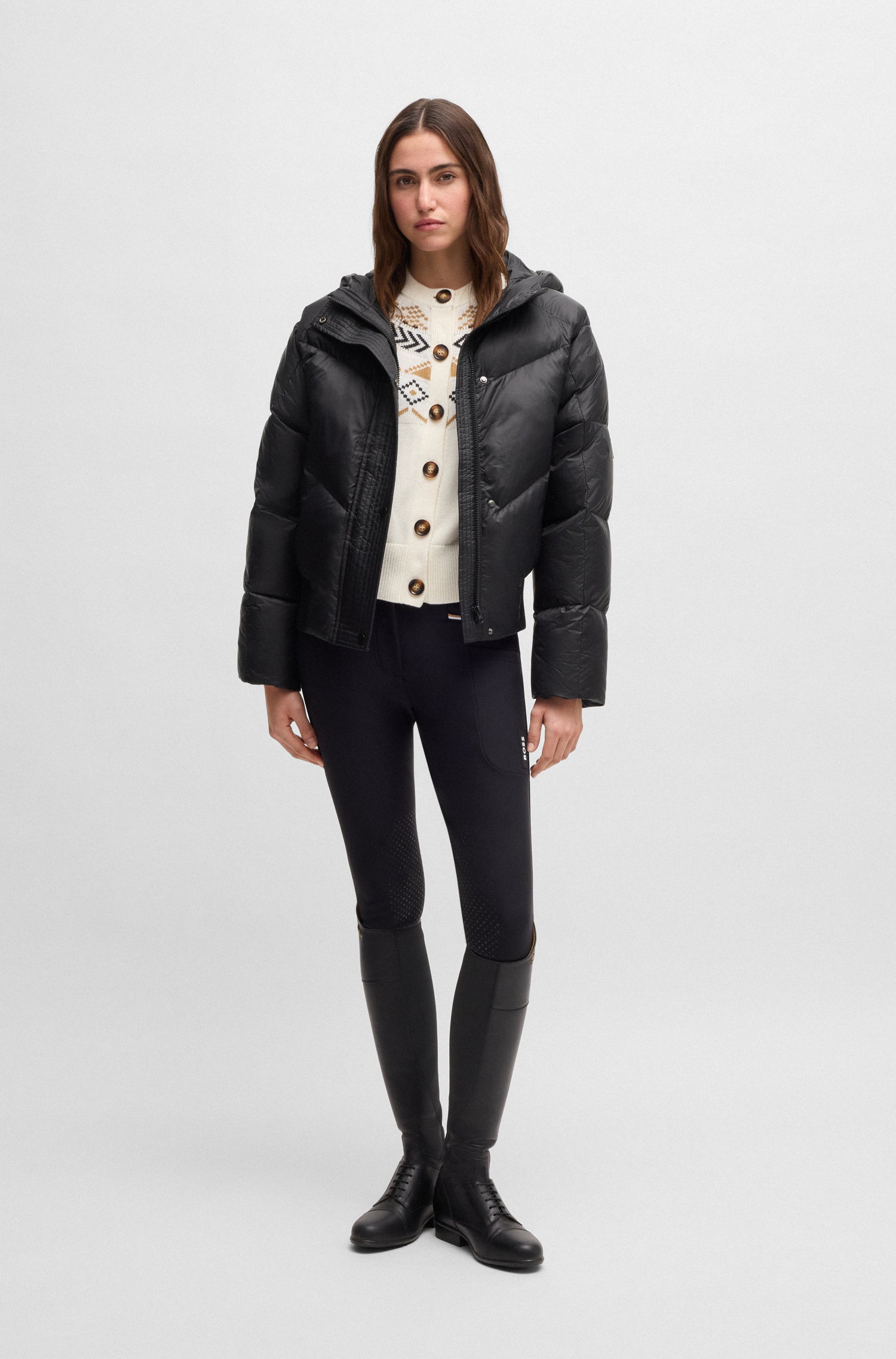 Veste Bomber Marsha Puffer Jacke - Boss Equestrian