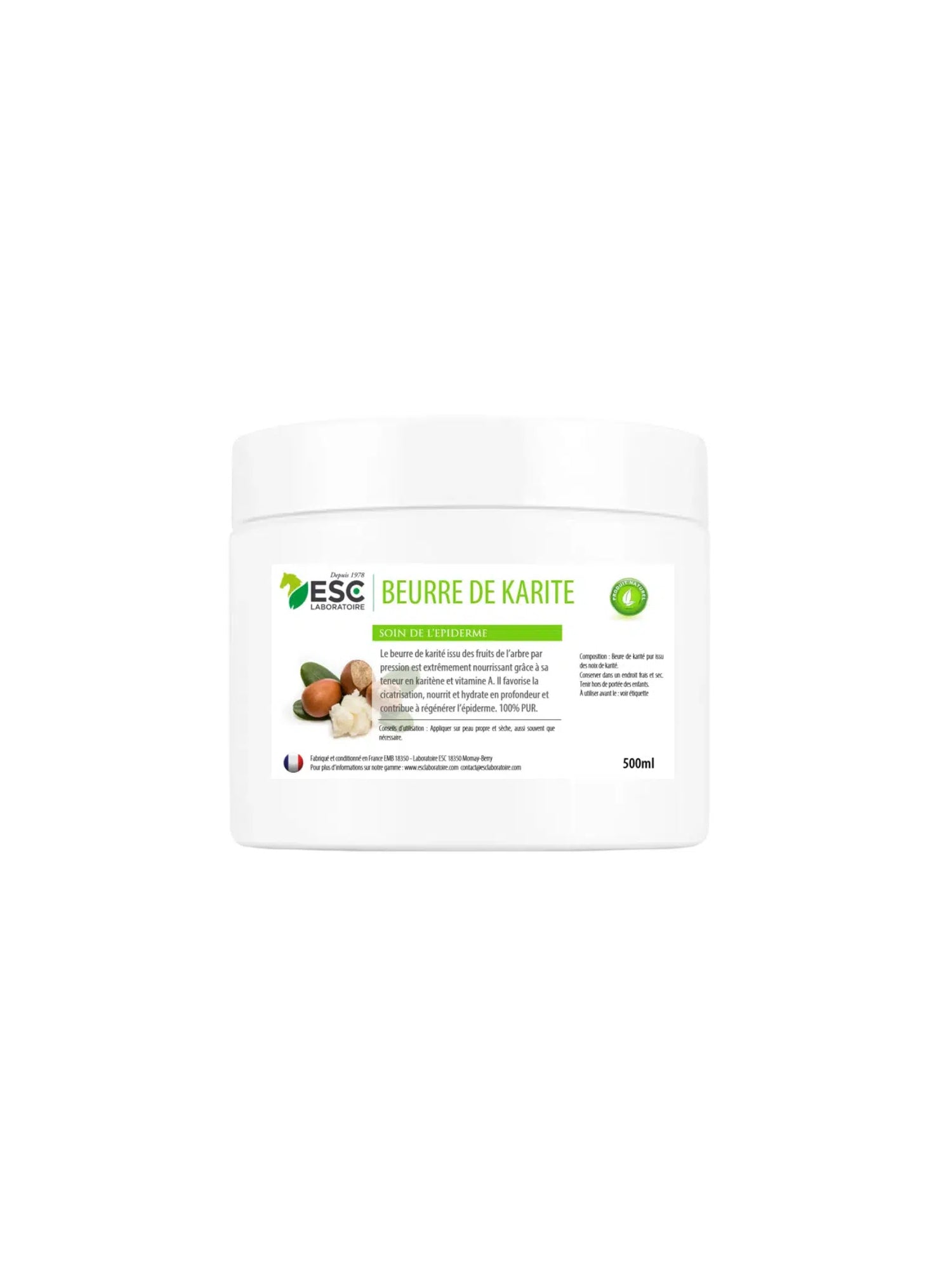 Beurre de karité soin epiderme et crevasse - ESC LABORATOIRE